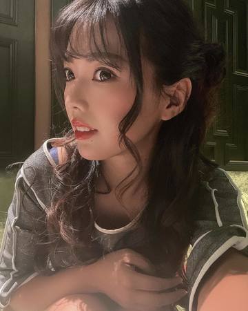 ハーフアップにしてみたよ･･･