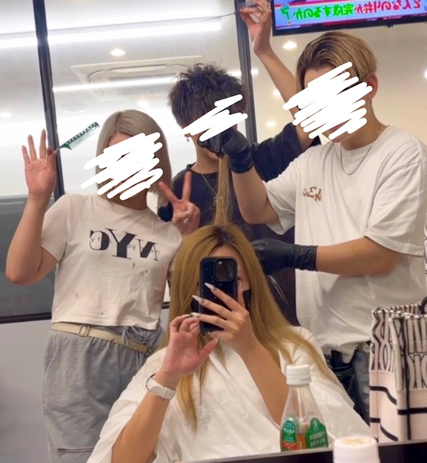 美容院やっと行けた‼️