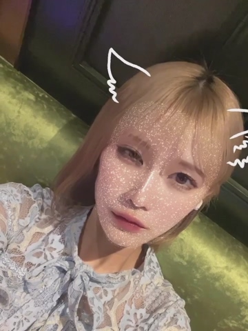 ヘアスプレーが目に入って･･･