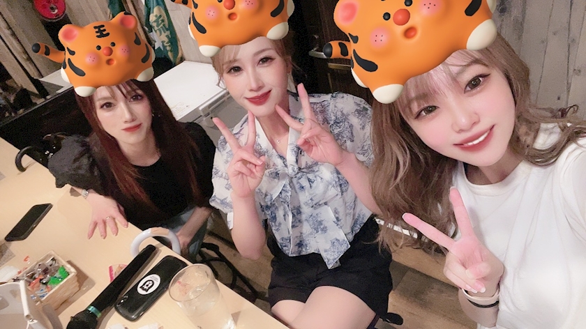 安定の3人🖤🖤🖤