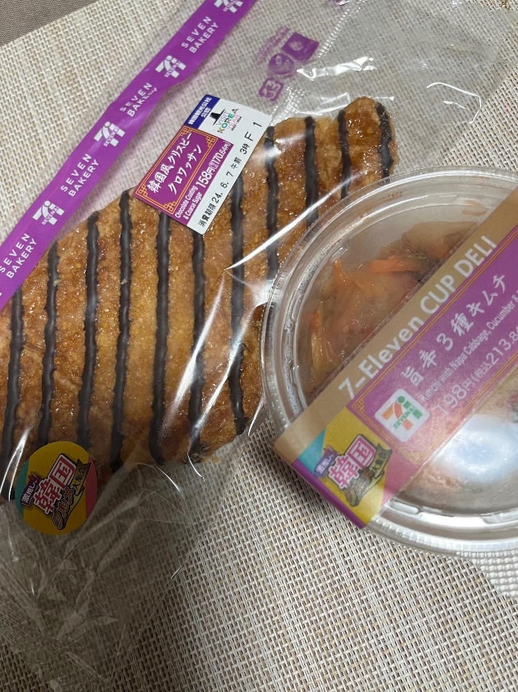 雑すぎて自分でもびっくり🇰🇷🏪