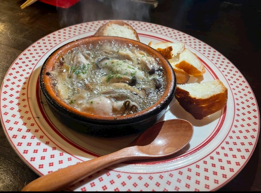 牡蠣アヒージョ