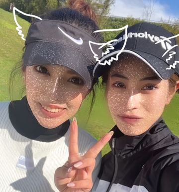 ひなっちと今年2回目ゴル･･･