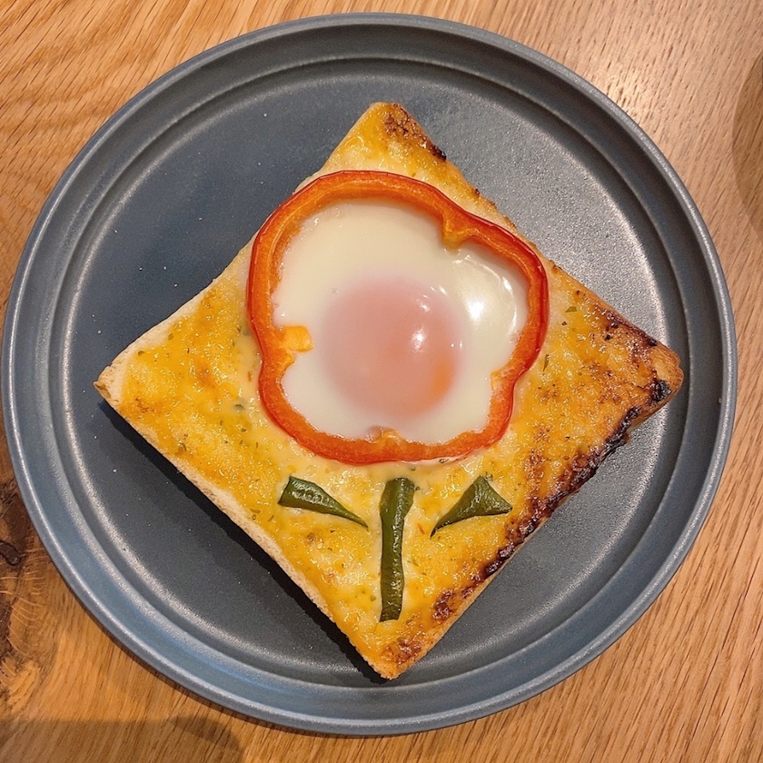 おはなのトースト🌷