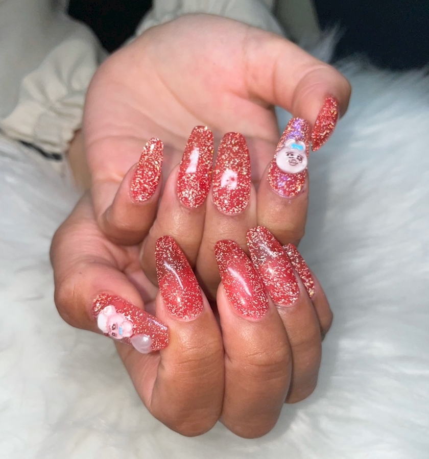 今日のネイルはなんだろな💅✨