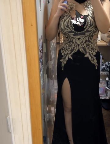 初のロングドレス✨