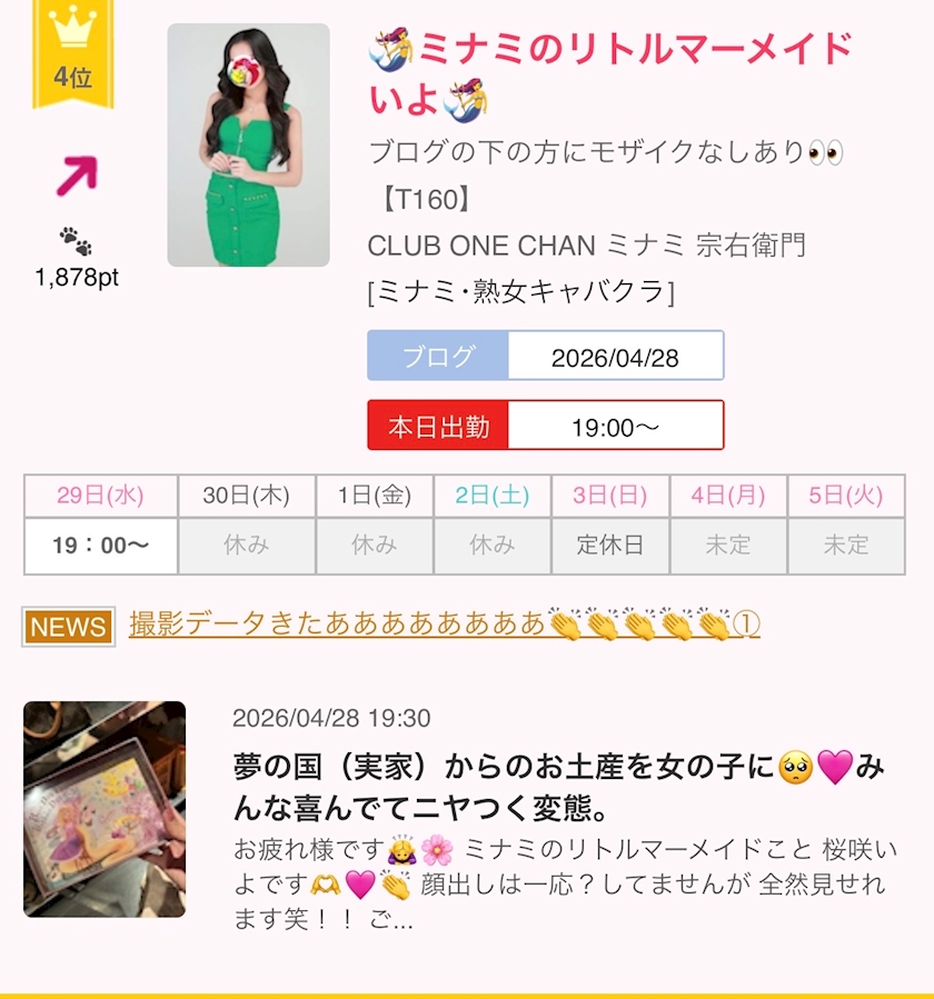 CLUB ONE CHAN -ミナミ宗右衛門町店-日記1657969