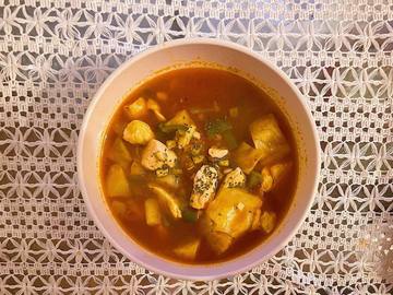 . . 今日は具沢山スー･･･