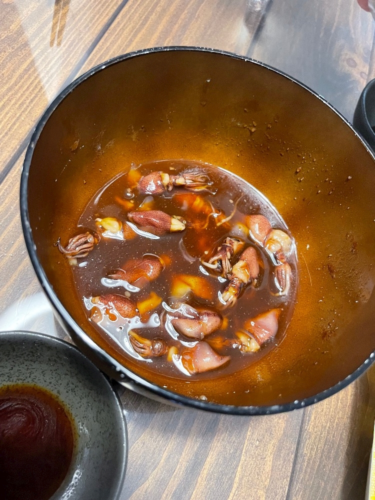 ホタルイカの沖漬け