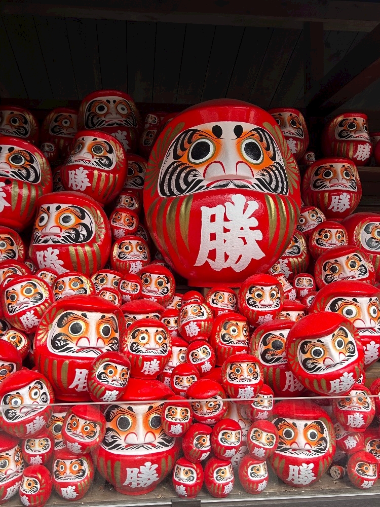 みんなに御利益ありますように🙏💓だるま！